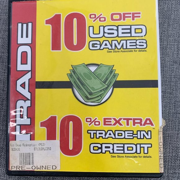 Red Dead‎ Redemption Playstation 3 Mature Blu Ray Disc Sony - Picture 2 of 8